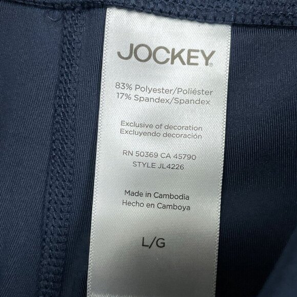 Jockey Studio Flare Pant Navy Womens L Activewear NWT 6247 - Picture 6 of 10